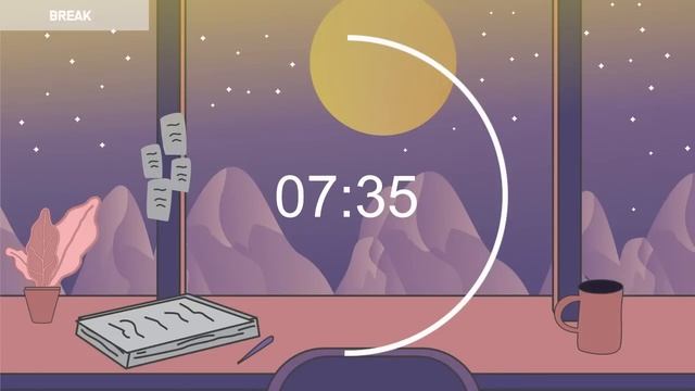 45 Minute Timer - Pomodoro Timer - 2 x 45 min смотреть онлайн