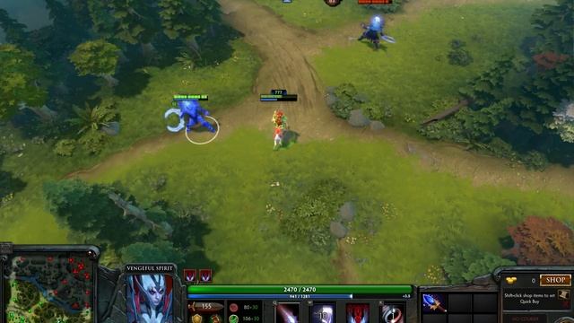 Дота Фишки!Как законтрить аганим на Vengeful Spirit? смотреть онлайн