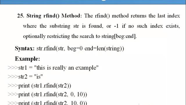 Python- Data Structure-String-VII смотреть онлайн