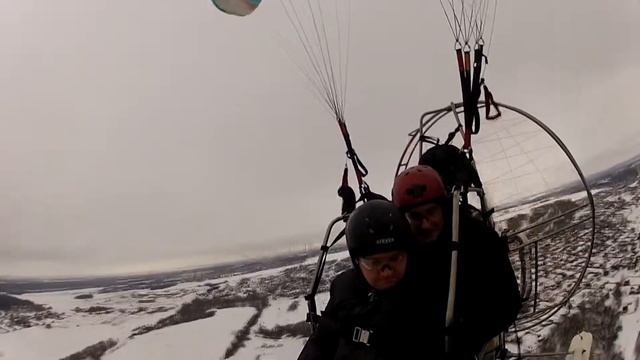 Рождественские полеты на параплане. смотреть онлайн