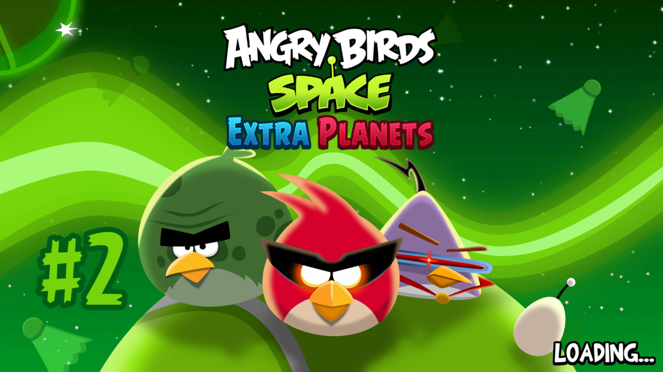 Angry Birds Space Extra Planets #2 - Прохождение по Toy Time Toybox