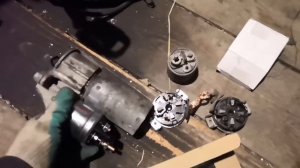 Стартер пежо 307, ремонт втягивающей и щёток