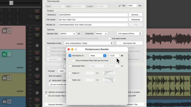 Avoid Clipping with a Dry Run in REAPER смотреть онлайн
