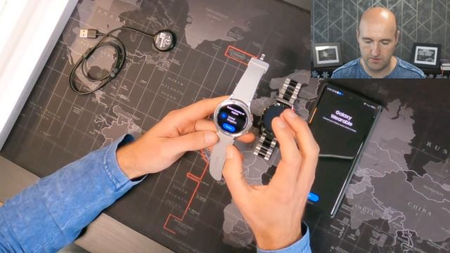Samsung Galaxy Watch 4 Classic Silver Unboxing Review of my 46mm brand new galaxy smartwatch смотреть онлайн