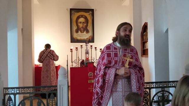 Проповедь на престольный праздник 17.07.2020 смотреть онлайн