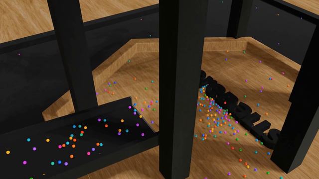 Huge Marble Run 4K Blender Animation смотреть онлайн