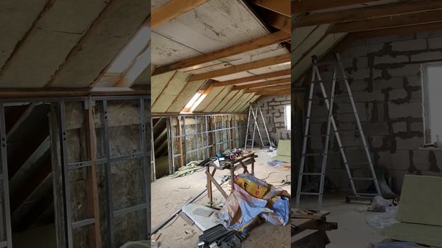 Звукоизоляция | Утепление мансарды | часть 7 смотреть онлайн