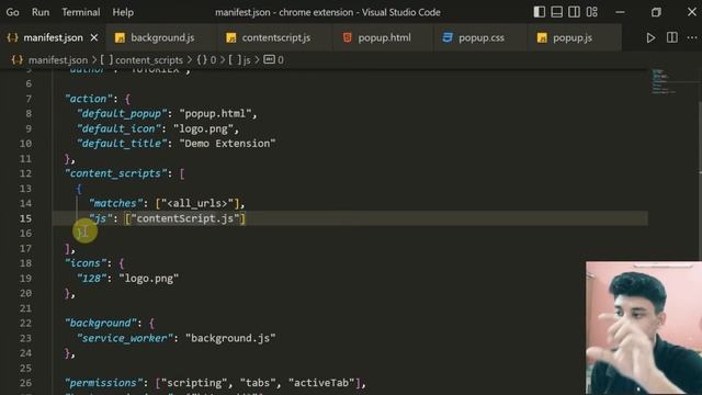 How to write manifest.json file | Chrome Extension 101 | Video 03 | TUTORIEX смотреть онлайн