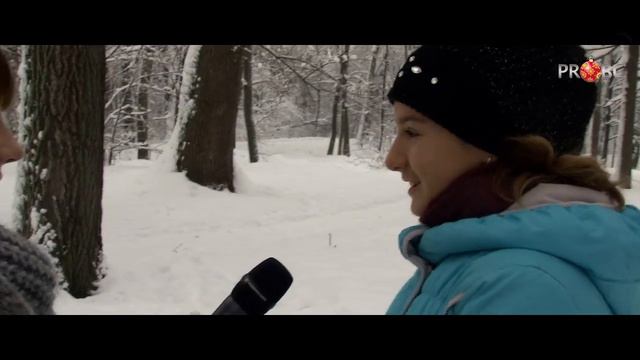 Прогулка по парку Александрия г. Белая Церковь 15.12.2012 смотреть онлайн