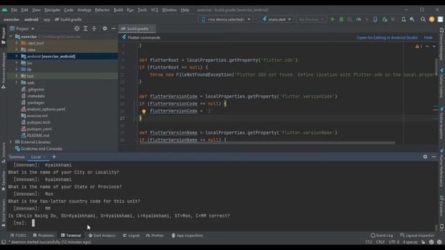 How to create keystore file, get SHA1 Certificate, Hash key and change package name in Flutter смотреть онлайн