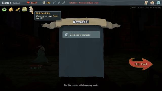 Slay the Spire - Ascension 10 The Silent Walkthrough and Guide - Part 1 смотреть онлайн
