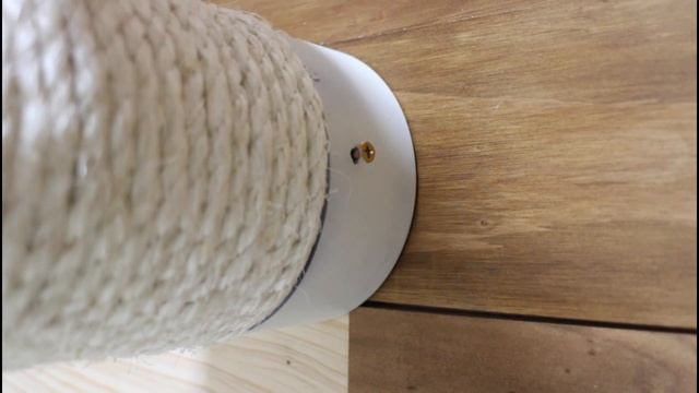 DIY- How to make Floating Cat Post Wall Steps / Cat Wall Perch / Sisal Rope - WALL PART 3- смотреть онлайн