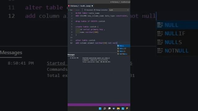 POSTGRESQL ADD COLUMN смотреть онлайн