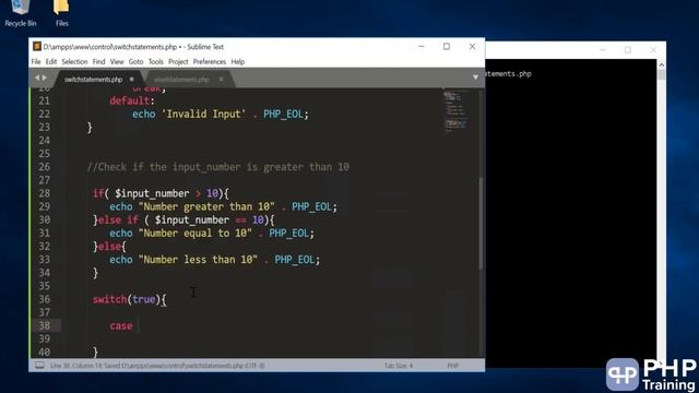 102. Decision Making: switch Statement. смотреть онлайн