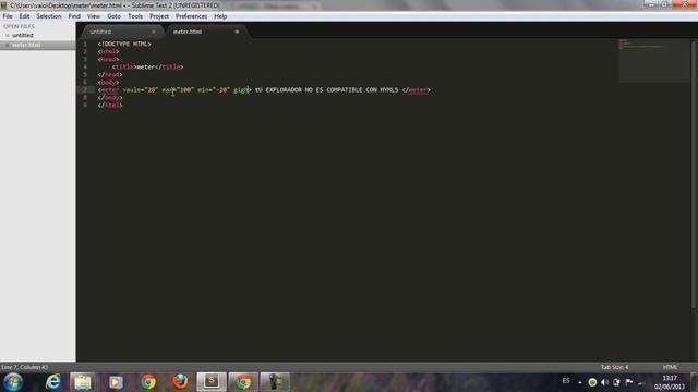 etiqueta meter en html5 смотреть онлайн