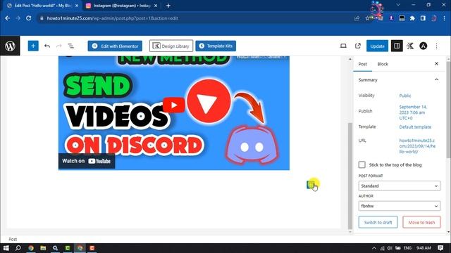 How to Show Instagram Post In WordPress 2024 | Embed Instagram Posts in WordPress смотреть онлайн