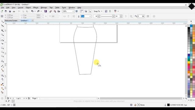 How to make a dress in corel draw 2018 | My Life My Rules смотреть онлайн