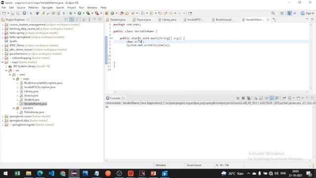 How to convert a character to Ascii Value | java смотреть онлайн
