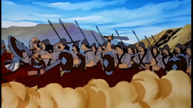 REY DAVID | Toda la película para niños en español | KING DAVID | TOONS FOR KIDS | ES смотреть онлайн