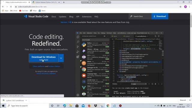How to Install Python 3.8.5 on Windows 10 ||...[2020 Latest]...|| смотреть онлайн