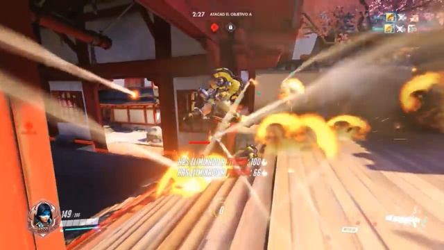 Newbiegirl en Overwatch #14 Funny Pharah (OMG!) - AUDIO DIRECTO смотреть онлайн