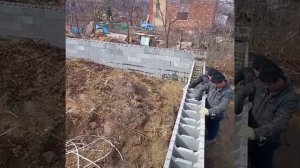 Установка боков, несъёмной опалубки