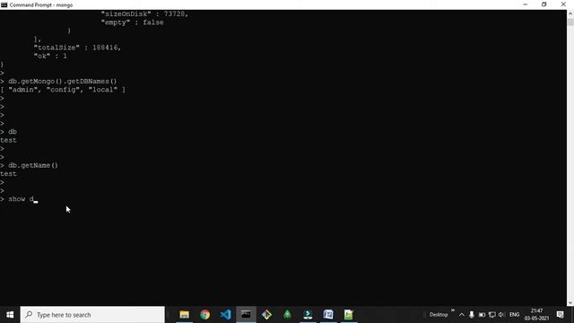 03 Create/Drop mongoDB Database смотреть онлайн