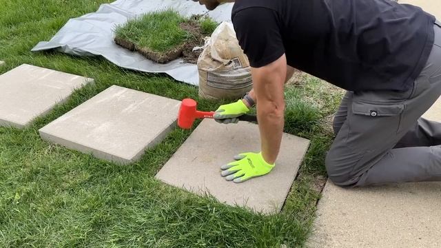 How To Build A Stepping Stone Path - Small Cost With Big Results! смотреть онлайн