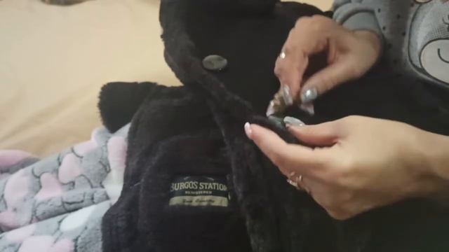 ❤️Расширяем Дубленку! Пуговица на Ножке! \ Sew a Button! смотреть онлайн