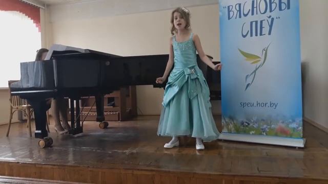 Детские игры Моцарт Ангелина Ильчишина 10лет,лауреат 1-ой ст.Вясновы спеу смотреть онлайн