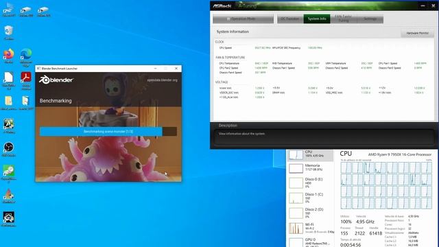 Amd Ryzen 9 7950x Blender - ASRock X670E Pro RS - Amd Ryzen 9 7950x pc build Blender3d benchmark смотреть онлайн