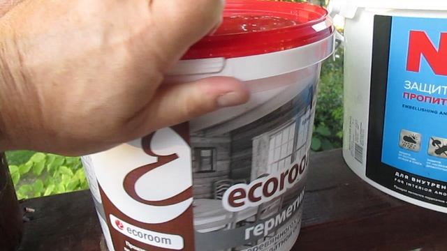 Ecoroom-АС-16 это недорогой герметик для швов в дереве и стыков бревен в деревянных срубах смотреть онлайн