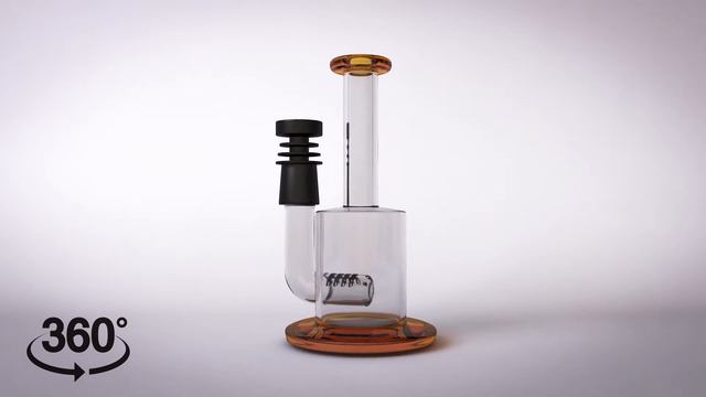 360 Product Photography Photorealistic CG - Glass Bong - Dab Rig - Cinema4D 2017 смотреть онлайн