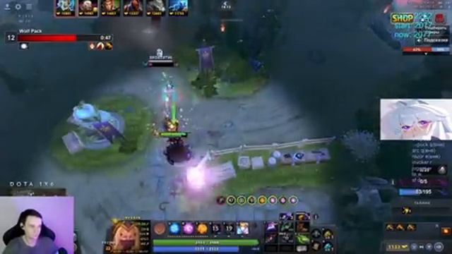 RAZE1X6 С РЕФРЕШЕРОМ НА ИНВОКЕРЕ | DOTA 1X6 INVOKER R смотреть онлайн