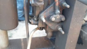 Подсоединения распределителя комбайна Нива