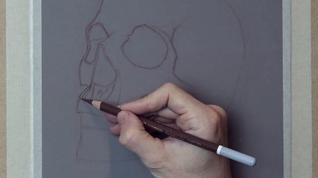 Painting the skull - part 1 смотреть онлайн