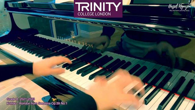 [OFFICIAL] 2021-2023 Trinity Grade 8 Kuhlau - Rondo, Sonatina Op.59 No.1 2nd mvt смотреть онлайн