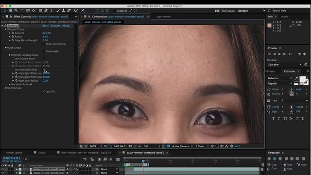 Tutorial: Sharp Eyes, Smooth Skin : Advanced Beauty Work for Video Footage смотреть онлайн