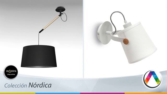 Lámparas Mantra estilo Nórdica en La Casa de la Lámpara смотреть онлайн