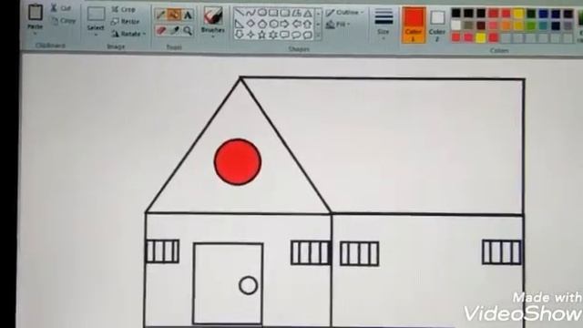 Windows 7 About paint (Drawing House) смотреть онлайн