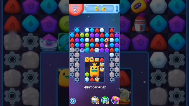 LITTLE ODD GALAXY - LEVEL 1720 (LAST LEVEL), FREE MATCH-THREE GAME смотреть онлайн