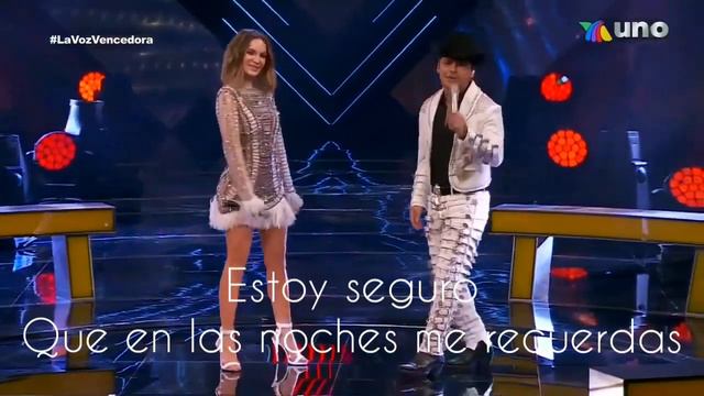 Christian Nodal Ft Belinda - De Los Besos Que Te Di ( Video Y Letra)/ La Voz 2020