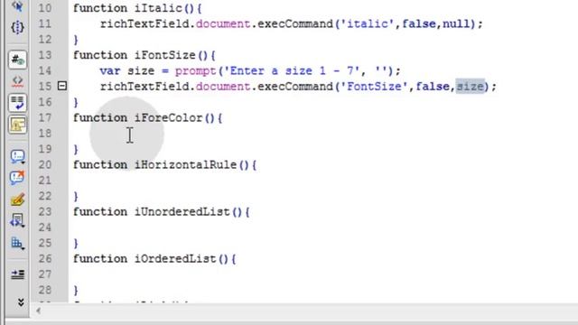 How to Build a Javascript WYSIWYG Rich Text HTML Editor Textarea Replacement for Web Site Part 2 смотреть онлайн
