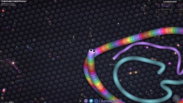 Slither.io 37K+ Best Trick (Slither.io Similar Game To Agar.io Solo Gameplay)