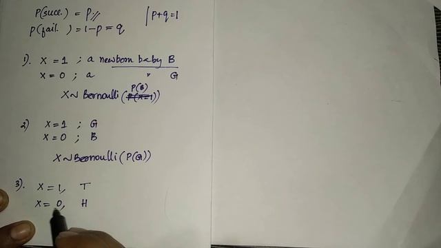 Bernoulli Distribution- Example | Mean and Variance | Moment generating Function смотреть онлайн