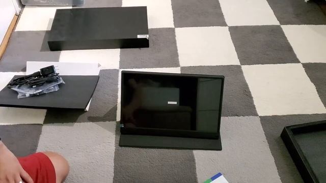 UNBOXING: Geoyeao 15.6'' 1080P Portable Monitor for Laptop смотреть онлайн