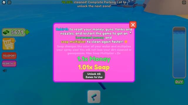 Симулятор Мойки в Роблоксе Pressure Wash Simulator смотреть онлайн