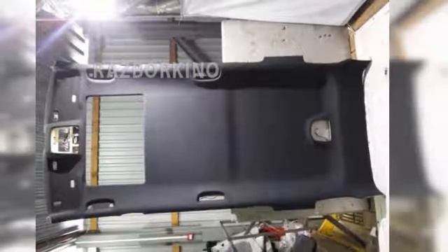 Обшивка потолка Mercedes X166 GL A1666901250 смотреть онлайн