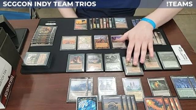 SCG Indy Main Event Team Trios Day 1 - Part 1 | Legacy & Modern | Paper MTG смотреть онлайн