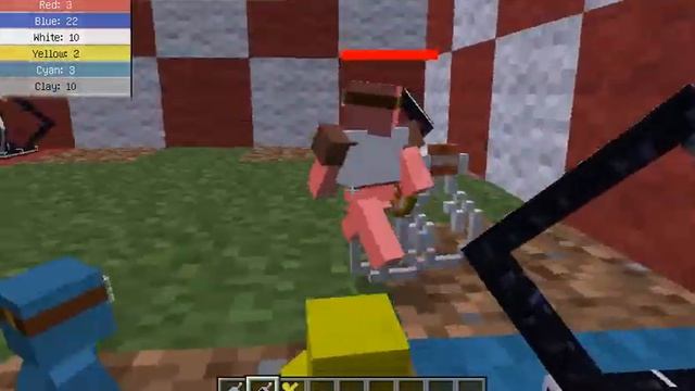 Глиняные человечки в майнкрафте  Minecraft